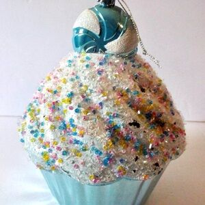 Colorful Cupcake Ornament